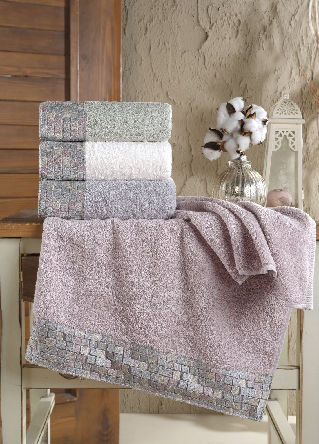 KOD-8070 50 x 90 PAMUKLU HAVLU (4'LÜ)