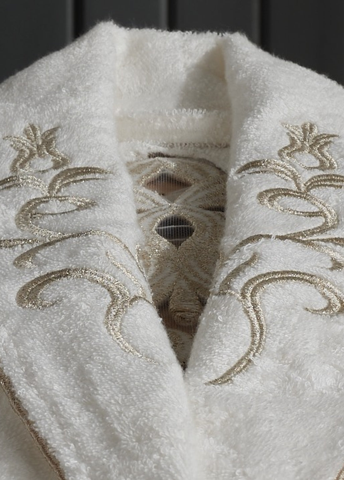 Serra 6 Parça Bambu Aile Bornoz Seti - Krem/kahve