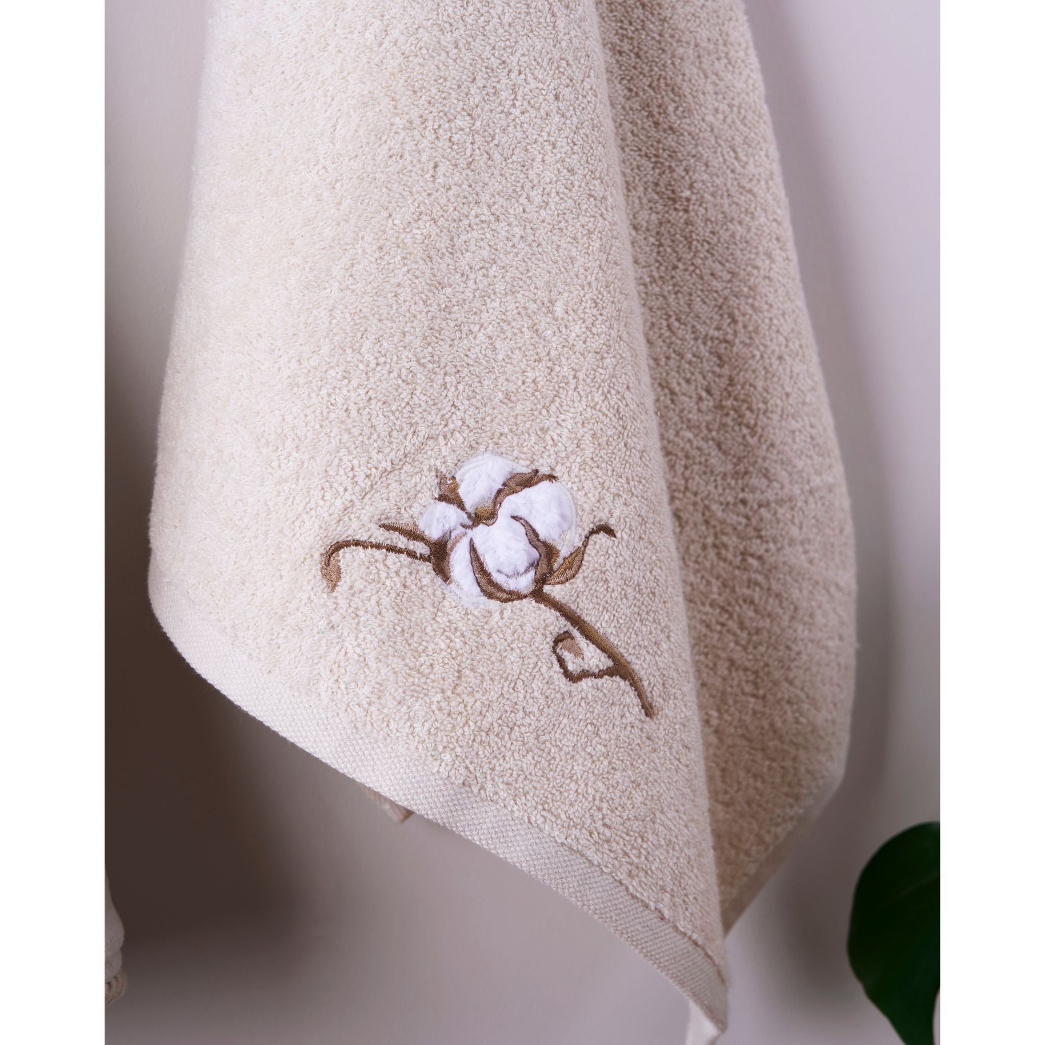 Cameron Pamuk Tekli Kadın Bornoz Seti