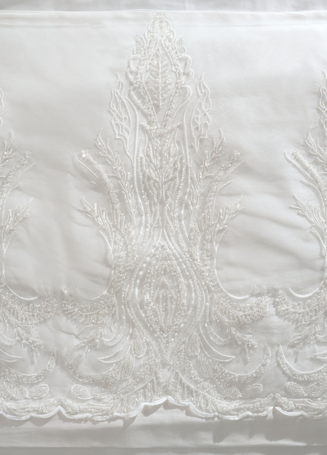 Свадебный комплект из хлопкового атласа Mira Bella - кремовый