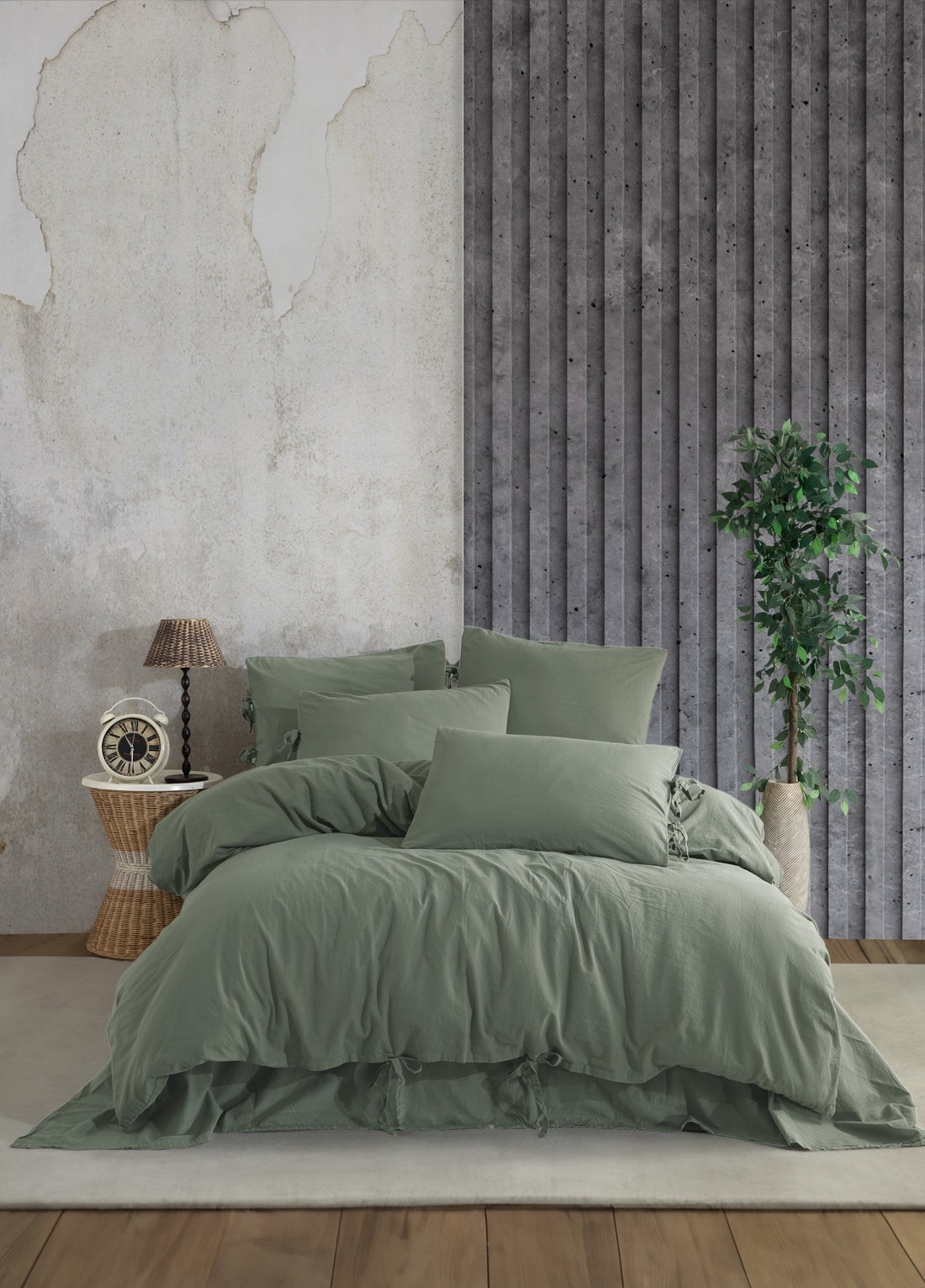 Комплект пододеяльников Garcia Piece Dyed - Хаки