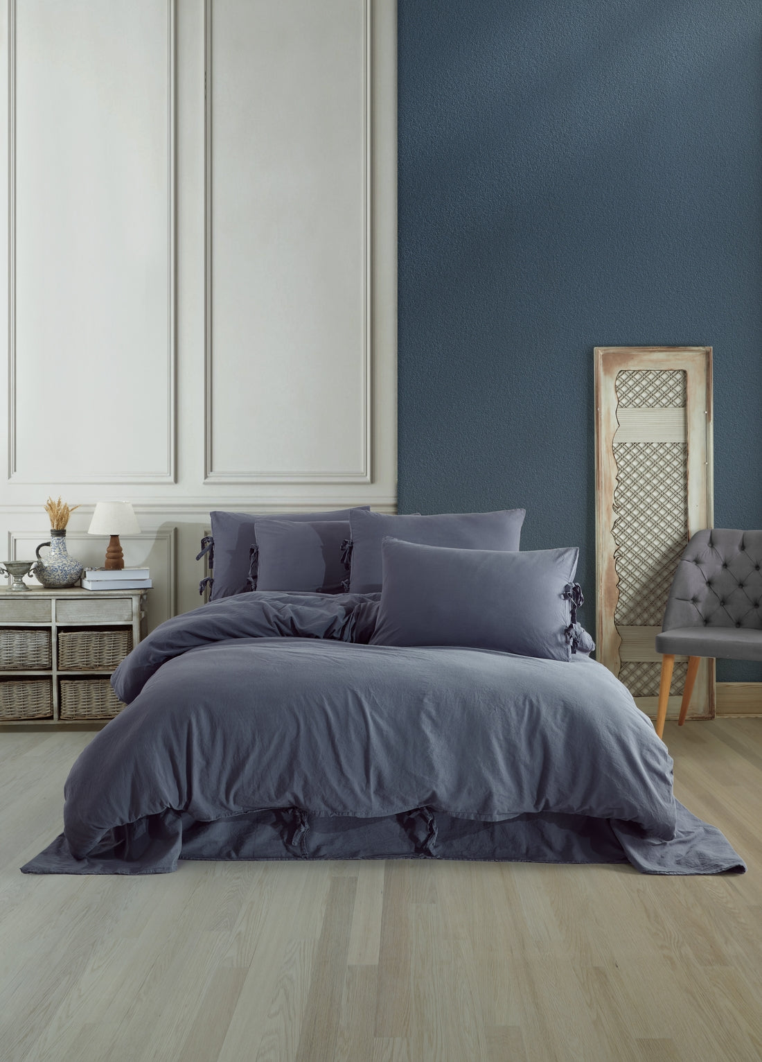 Комплект пододеяльников Garcia Piece Dyed - Темно-синий