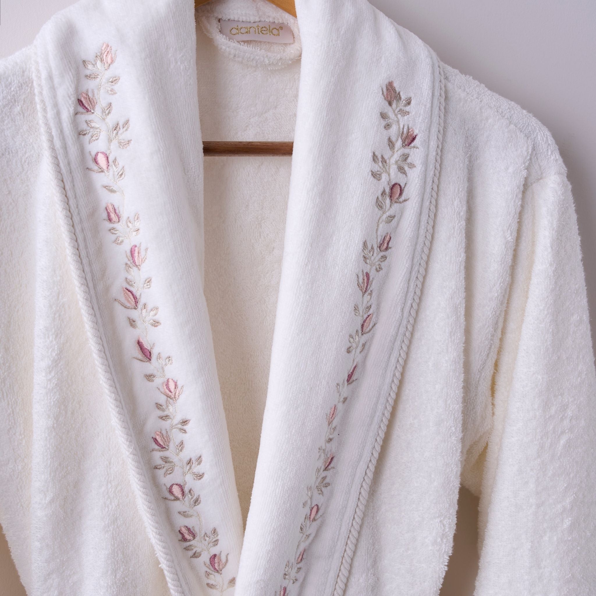 Peri Kadın Tek Bornoz - Krem