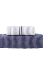 KOD-8090 50 x 90/80X150  JAKARLI&NAKIŞLI PAMUKLU HAVLU (2'Lİ)