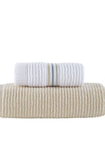 КОД-8091 50 x 90/80X150 ХЛОПКОВОЕ ПОЛОТЕНЦЕ С ЖАККАРДОМ И ВЫШИВКОЙ (2 ШТ. В НАБОРЕ)