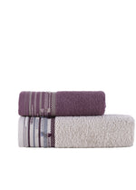 50X90 + 85X150 PAMUKLU JAKARLI HAVLU SETİ (2'Lİ) - Kod 8921