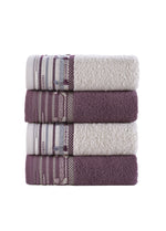 50x90 PAMUKLU JAKARLI HAVLU (4'LÜ) - Kod 8920