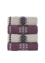 ПОЛОТЕНЦЕ ХЛОПКОВОЕ ЖАККАРДОВОЕ 50х90 (4 ШТ.) - Код 8930