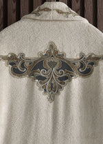 Karya 6 Parça Bambu Aile Bornoz Seti - Bej/kahve