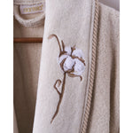 Cameron Pamuk Tekli Kadın Bornoz Seti