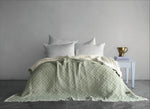 Cedric Polyester Dolgulu Yıkamalı Yatak Örtüsü - Mint