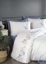 Комплект пододеяльников с вышивкой Efra - Белый