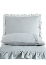 Allegra Fırfırlı Müslin Nevresim Takımı - Mint