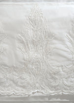 Свадебный комплект из хлопкового атласа Mira Bella - кремовый