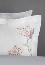 Lavinya Nakışlı Pamuk Saten Nevresim Takımı - Pudra