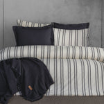 Linea Nevresim & Yatak Örtüsü Seti - Antrasit