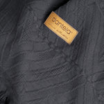 Lumia Etnik Desen Yatak Örtüsü - Antrasit