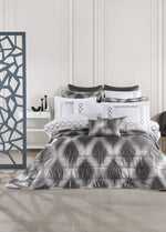 Rimma Nakışlı Nevresim & Jakarlı Elyaflı Yatak Örtüsü Seti