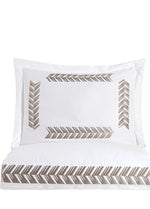 Комплект пододеяльников из хлопкового атласа с вышивкой Emily