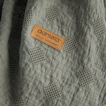 Notte Fitilli Yatak Örtüsü - Açık Yeşil