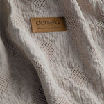 Notte Fitilli Yatak Örtüsü - Koyu Bej