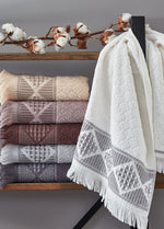 КОД-9060 НАБОР ПОЛОТЕНЦЕВ ДЛЯ РУК ХЛОПОК 50Х90 (6 ПРЕДМЕТОВ) - СМЕШАННЫЕ