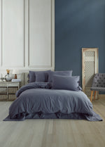 Комплект пододеяльников Garcia Piece Dyed - Темно-синий
