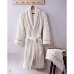 Peri Kadın Tek Bornoz - Krem