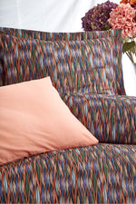 Premium Pamuk Saten Çift Kişilik Nevresim Takımı - Merry Orange