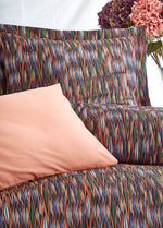 Premium Pamuk Saten Çift Kişilik Nevresim Takımı - Merry Orange