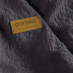 Notte Fitilli Yatak Örtüsü - Antrasit